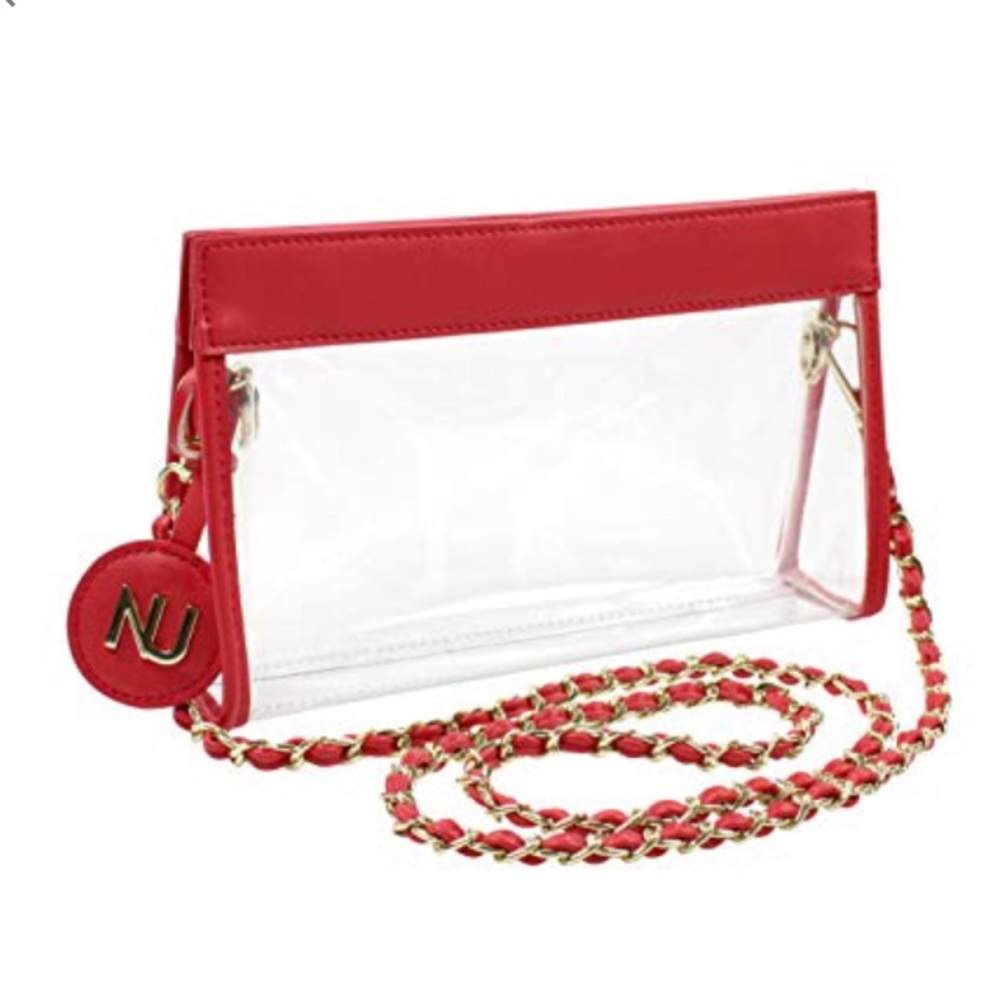 NU Women Clear Crossbody Purse